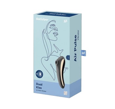 Wibrator stymulator powietrzny satisfyer dual kiss